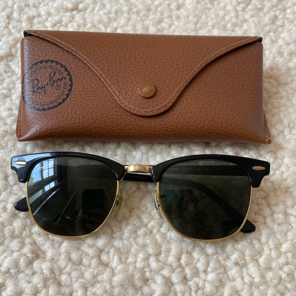 Rayban Clubmaster Sunglasses in original case